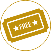 free-admission icon